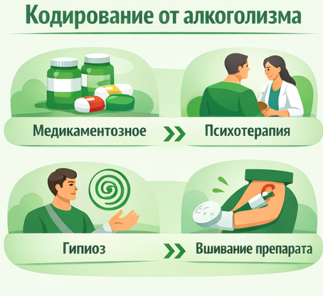 кодирование от алкоголизма в Салехарде Санати